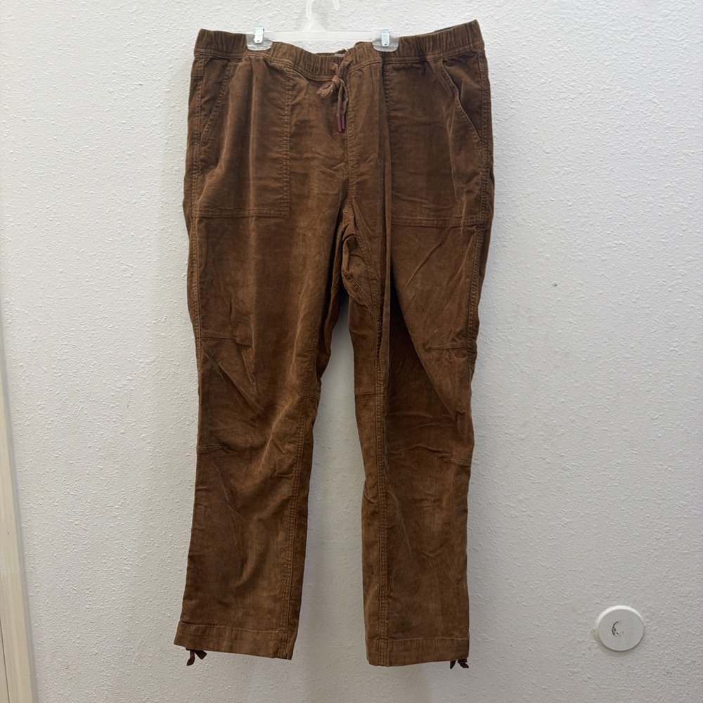 Alpine Design Women's Cord Hike Pants, XL, Roasted Coffee